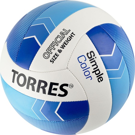 Купить Мяч волейбольный Torres Simple Color любительский р.5 в Солигаличе 
